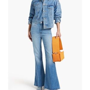 Paige Denim high rise flare jeans